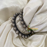 Oxidized German Silver Kolhapuri Bangles -Durga -S470